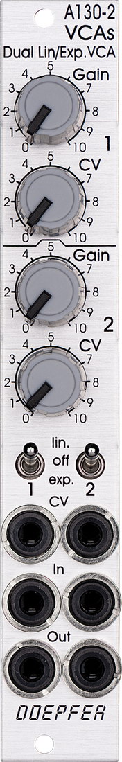 A-130-2 Dual linear/exponential VCA