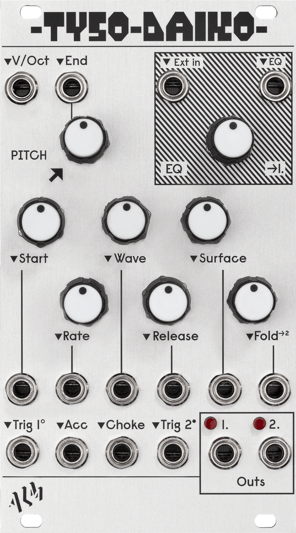 Tyso Daiko - Dual 12 Bit Digital Drum Voice