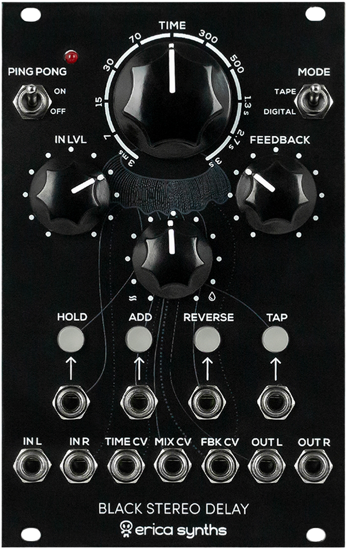 Black Stereo Delay