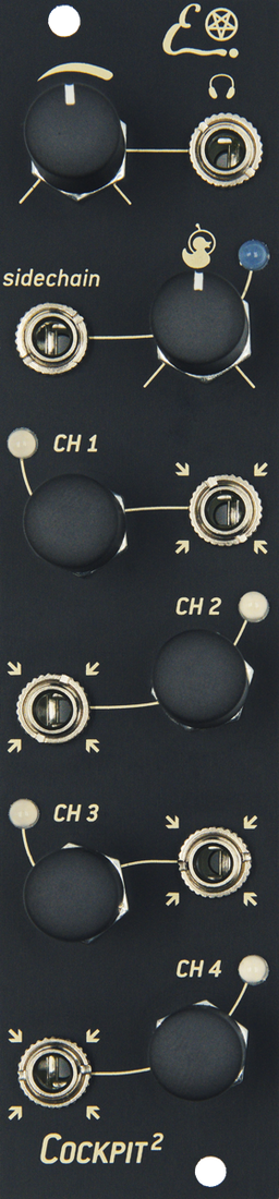 Cockpit v2 : 4 channel mixer