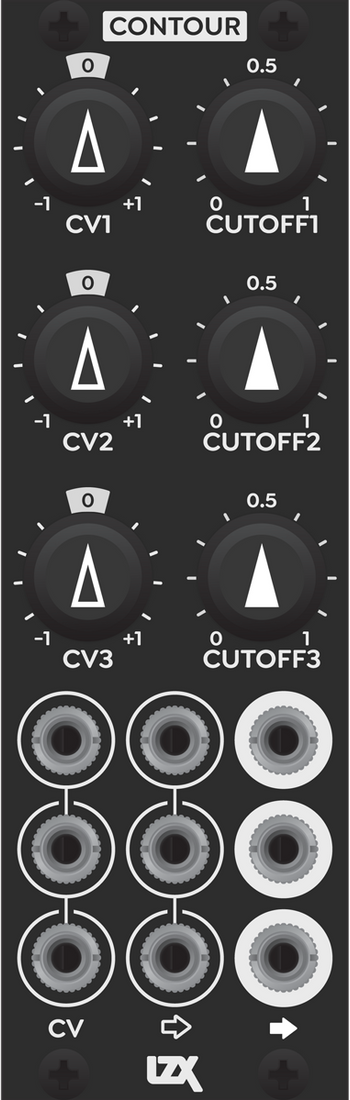 CONTOUR triple VC high pass filter