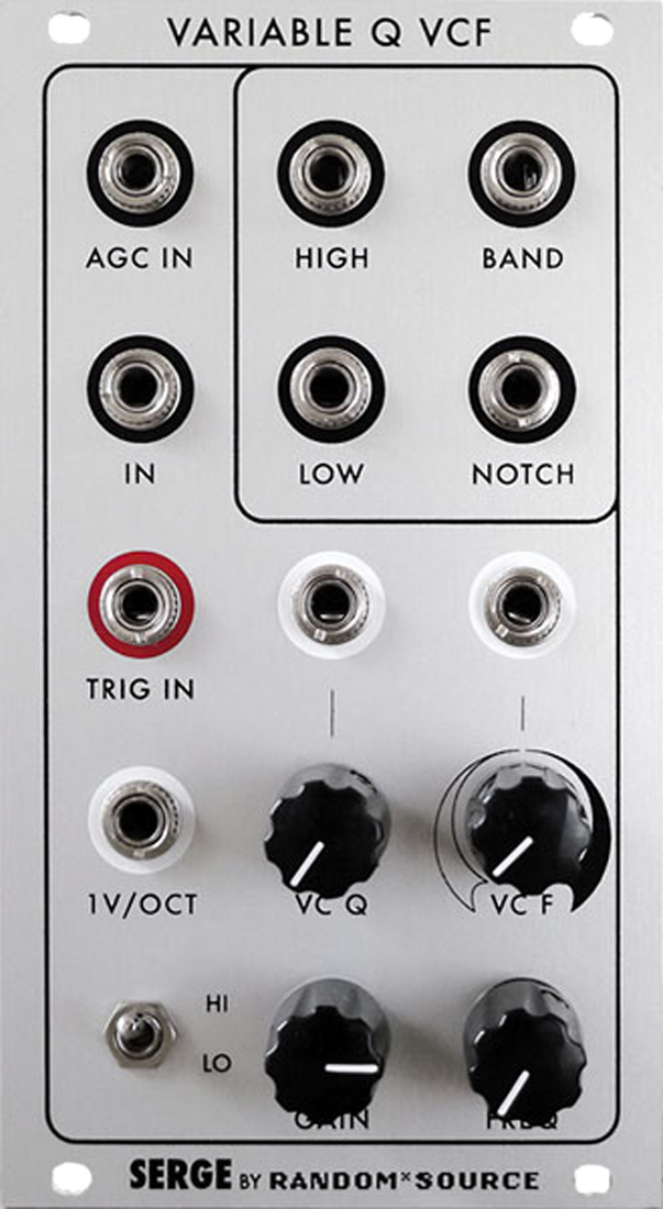 Serge Variable Q Filter (VCFQ)