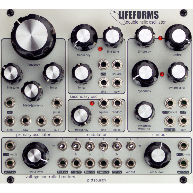 Modular Double Helix Oscillator